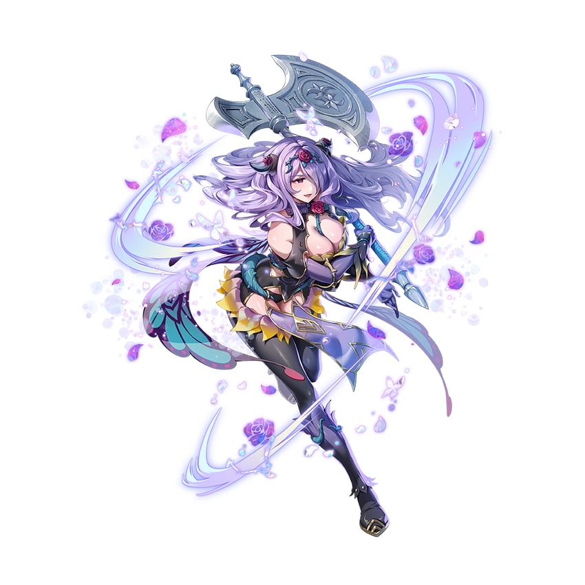 camilla (fire emblem and 2 more) drawn by gomashio_ponz