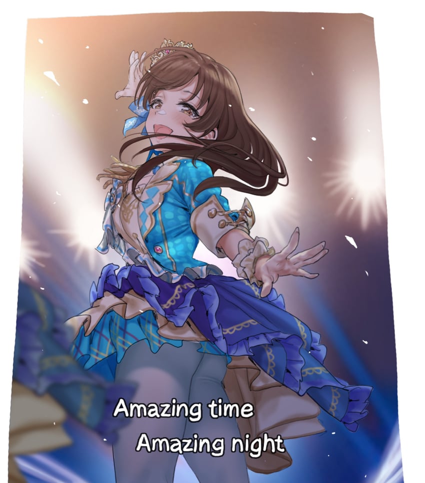 nitta minami (idolmaster and 1 more) drawn by hamedoragon