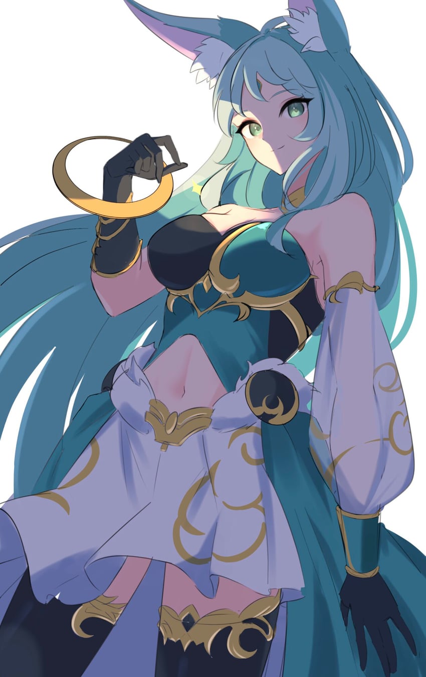 apollousa bow of the goddess (yu-gi-oh!) drawn by heichi