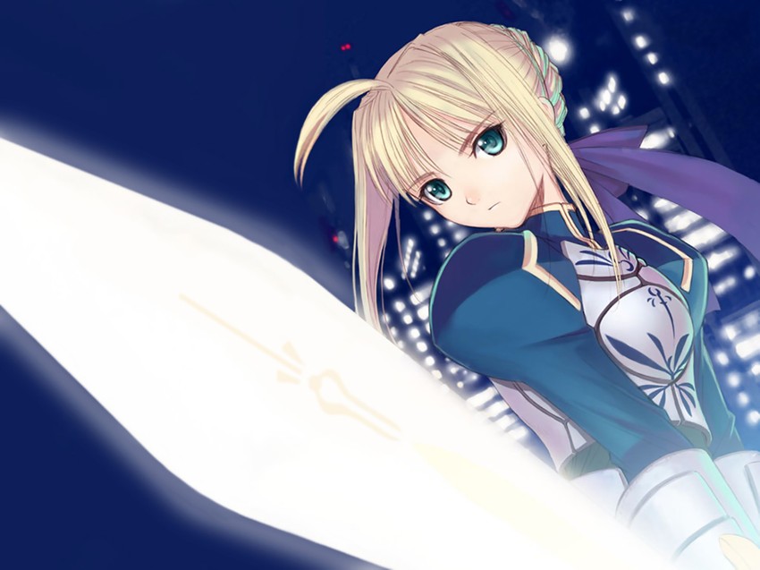 artoria pendragon and saber (fate and 1 more) drawn by tony_taka