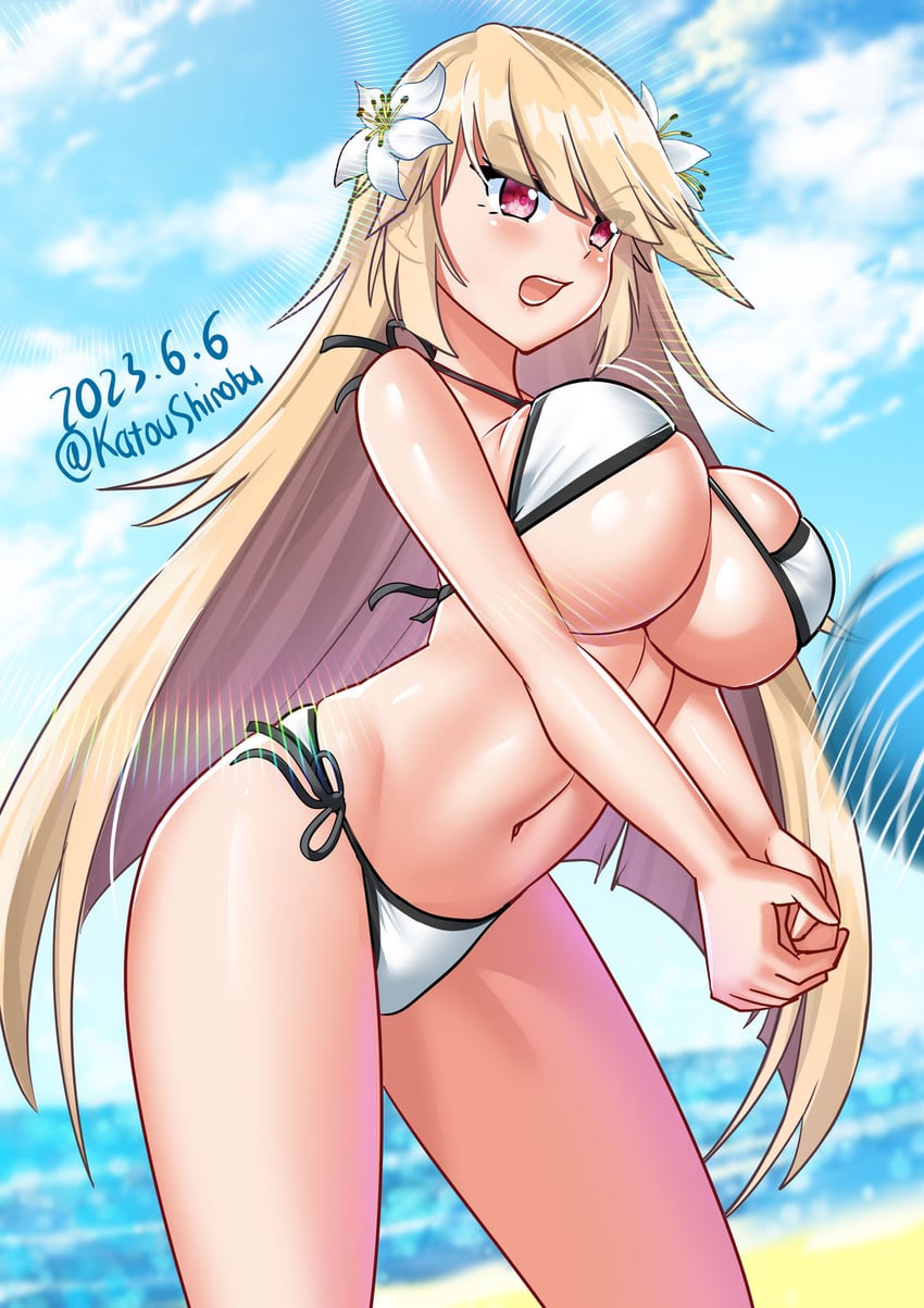 honolulu and brooklyn (kantai collection) drawn by katou_shinobu