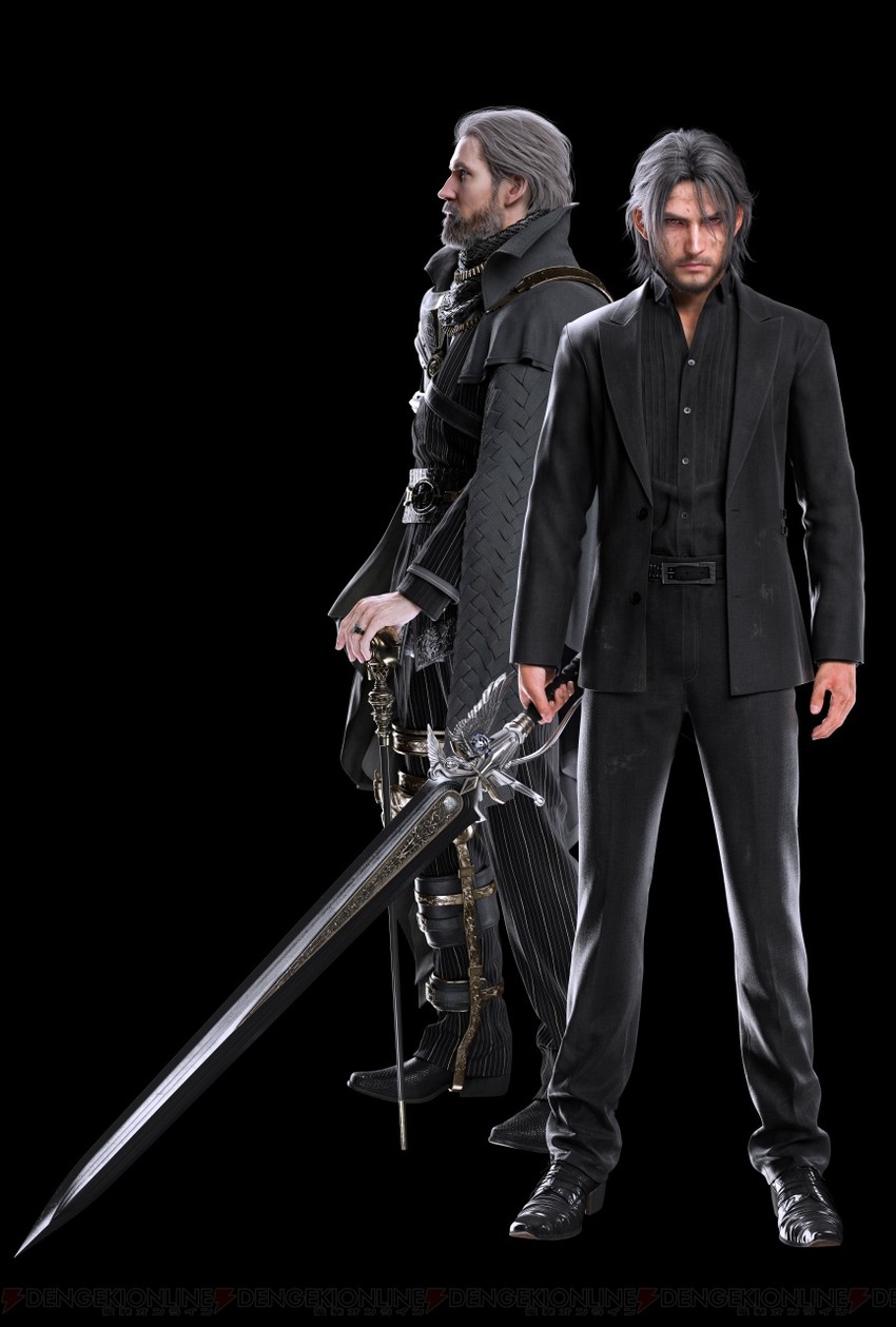 noctis lucis caelum and regis lucis caelum (final fantasy and 2 more)