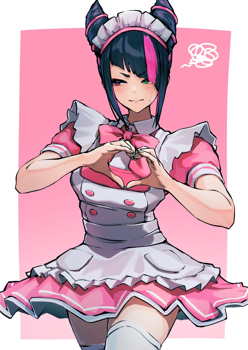 han juri (street fighter and 1 more) drawn by ap_cammy
