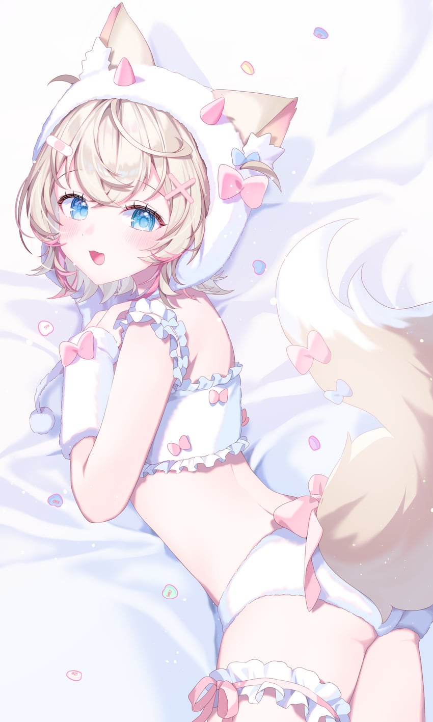 mococo abyssgard (hololive and 1 more) drawn by kio_is_here