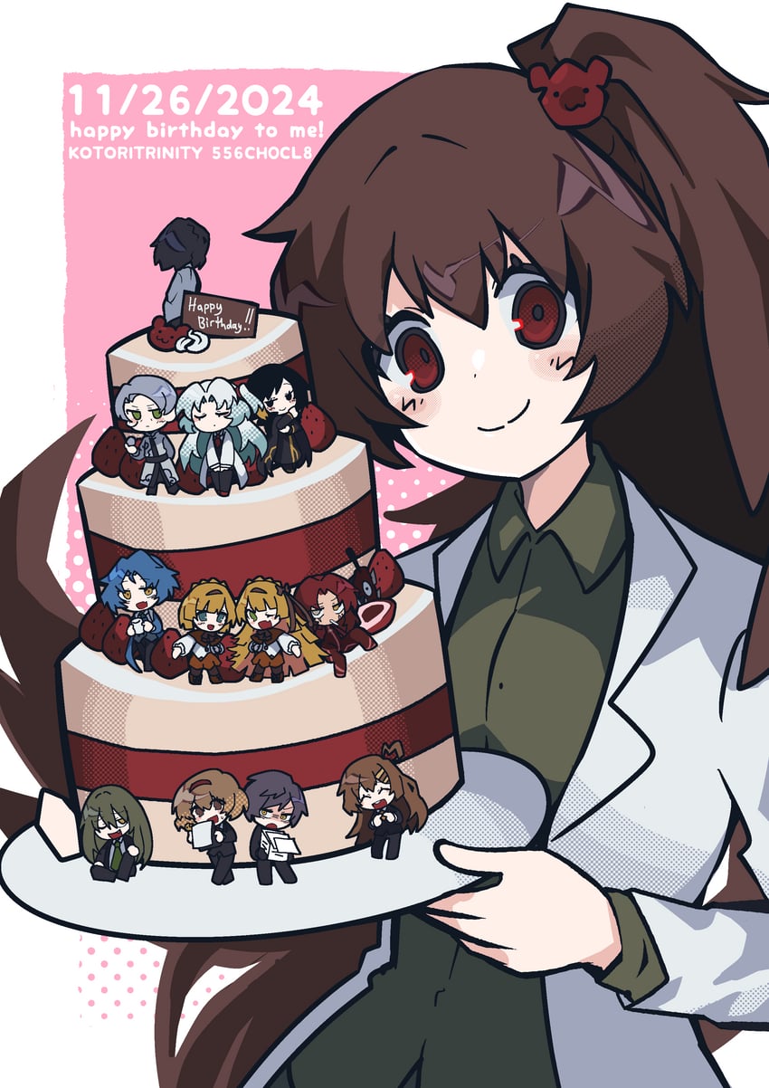 angela, netzach, binah, hod, malkuth, and 8 more (project moon and 1 more) drawn by kotori_trinity
