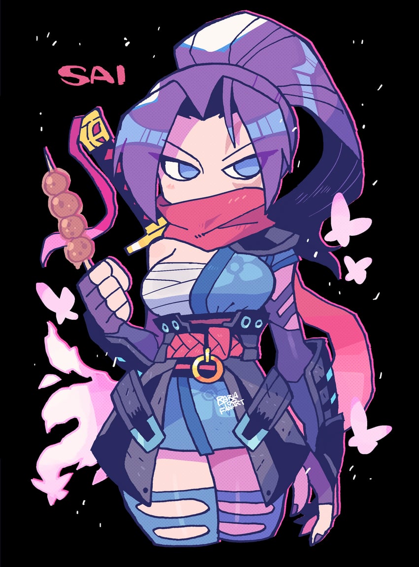 psylocke (marvel and 2 more) drawn by rariatto_(ganguri)