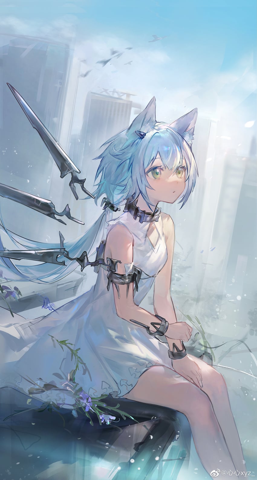 Rosmontis and rosmontis arknights drawn by zxy xinxinxyz danbooru