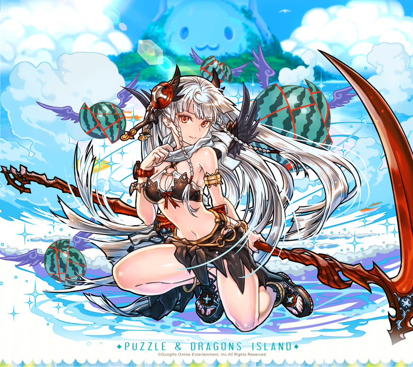valkyrie and dark valkyrie (puzzle & dragons) drawn by hino_shinnosuke