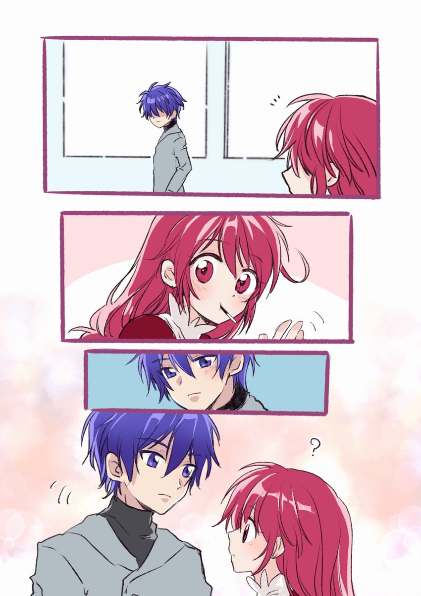 fine and shade (fushigiboshi no futago hime) drawn by suzuki_(2red_moon3)