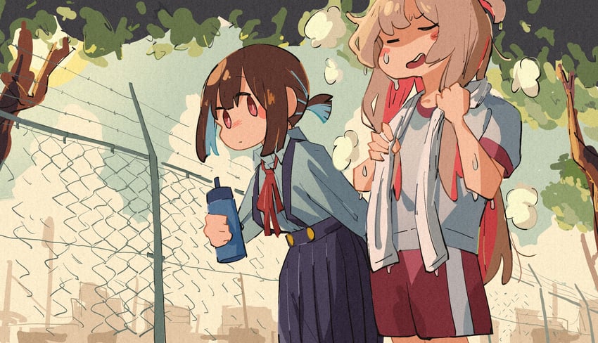 oyama mahiro and hozuki momiji (onii-chan wa oshimai!) drawn by enosawari