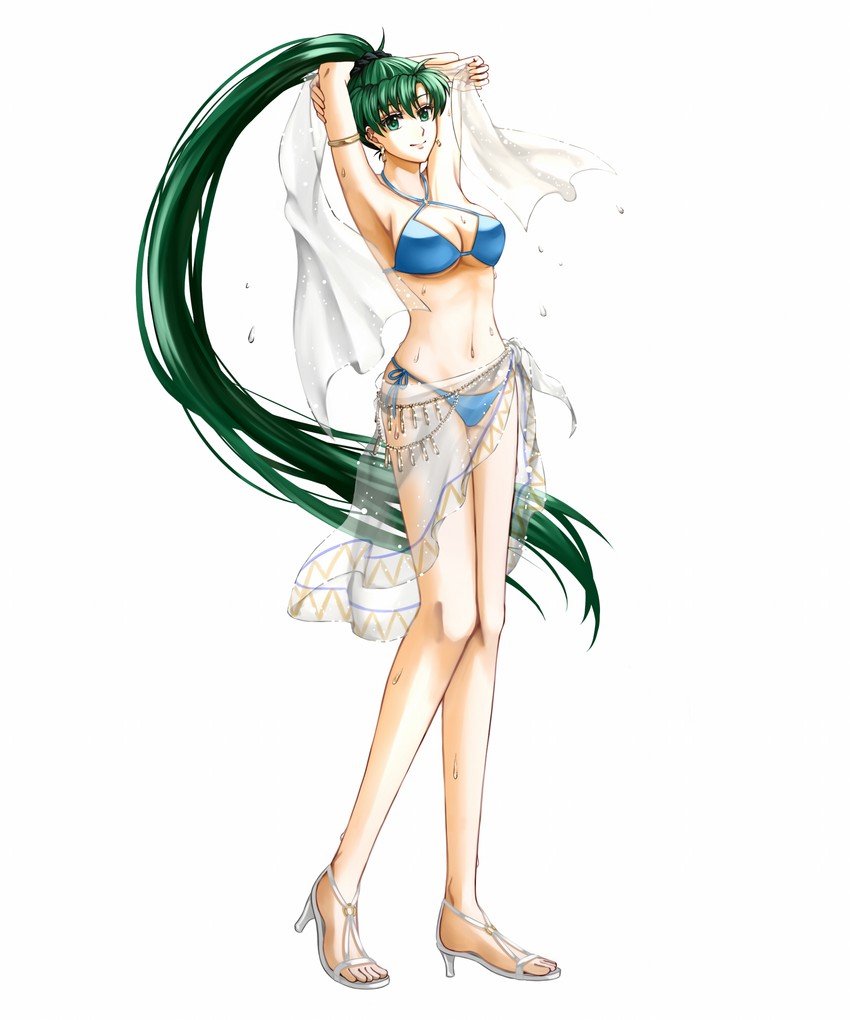 lyn (fire emblem and 1 more) drawn by delsaber