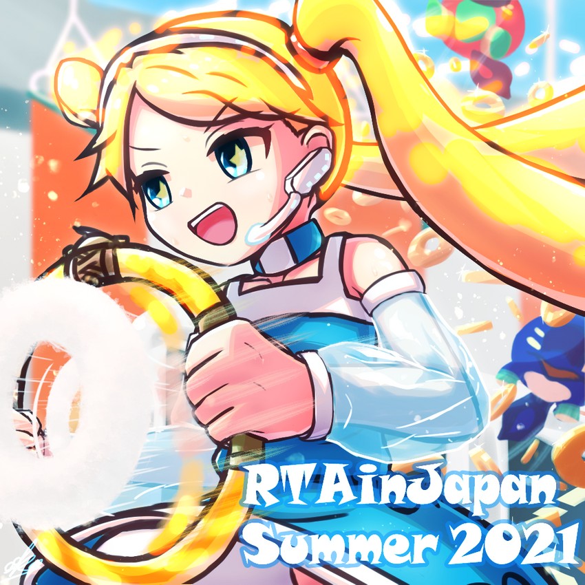 ring and rta-chan (ring fit adventure and 1 more) drawn by ewokakukaede