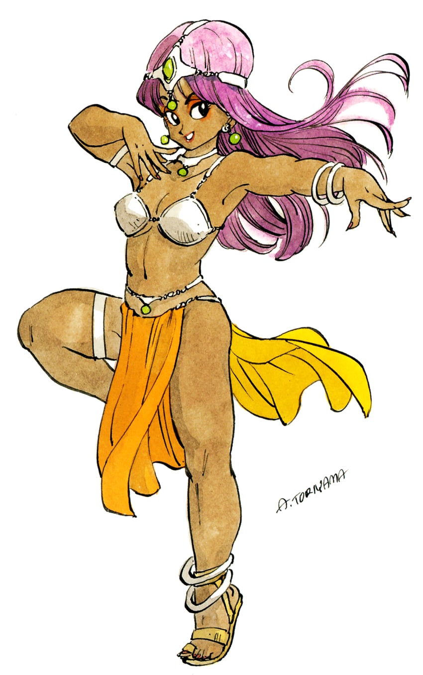 manya (dragon quest and 1 more) drawn by toriyama_akira