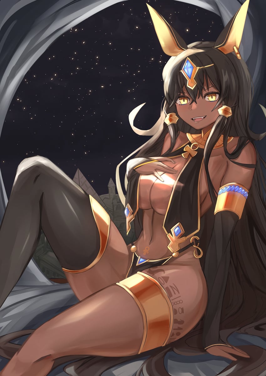 anubis (original and 1 more) drawn by tchairss