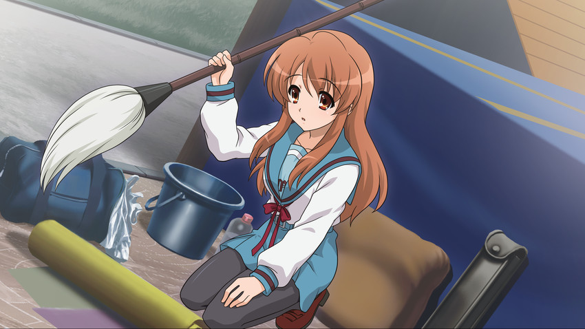 asahina mikuru (suzumiya haruhi no yuuutsu and 2 more)