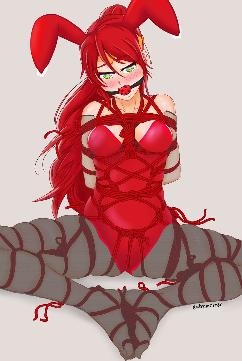 pyrrha nikos (rwby) drawn by extremerazr