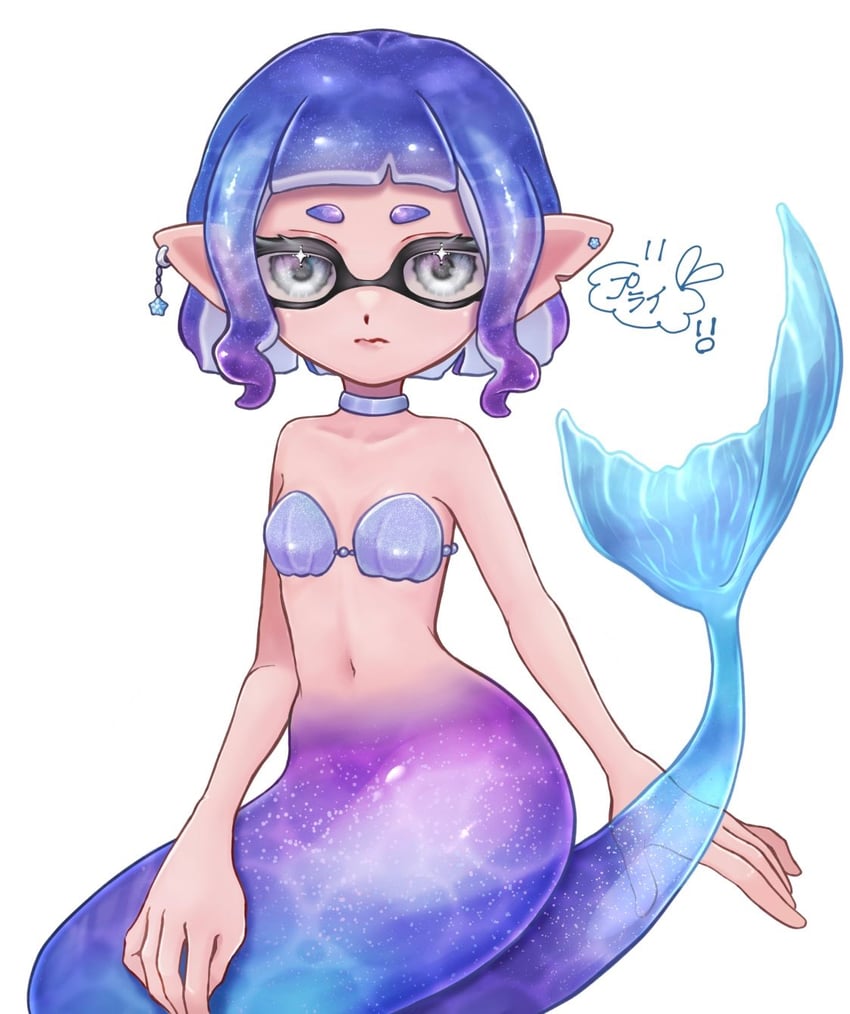 inkling player character and inkling girl (splatoon and 1 more) drawn by p_ried_prawns