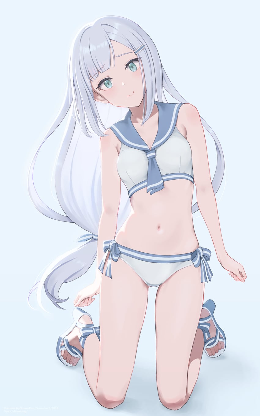 shiraishi tsumugi (idolmaster and 2 more) drawn by razi