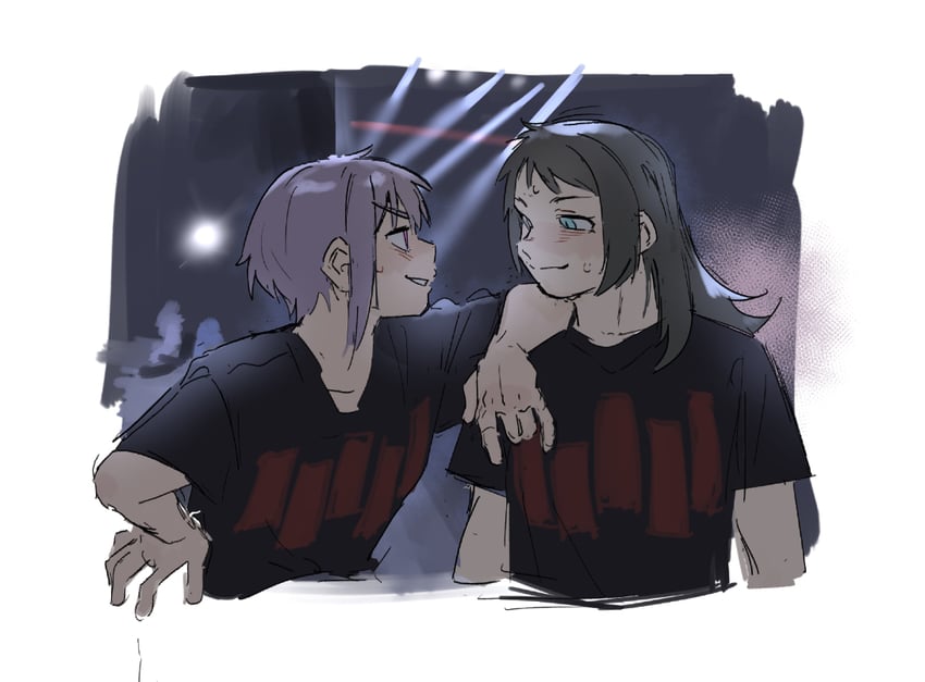 yahata umiri and yuutenji nyamu (bang dream! and 1 more) drawn by seal_in_somalia