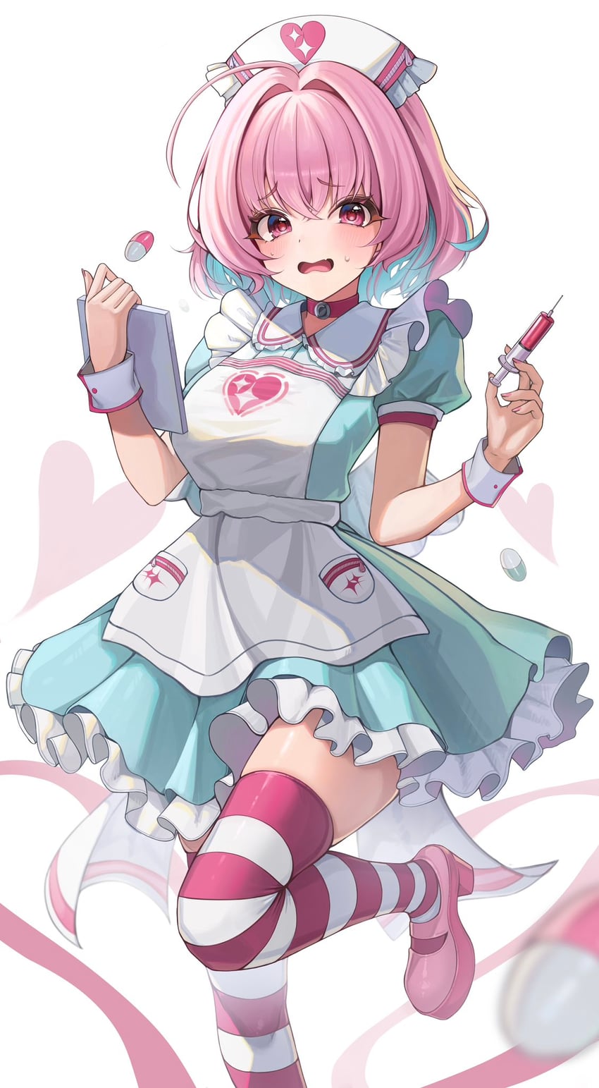 yumemi riamu (idolmaster and 2 more) drawn by gusim