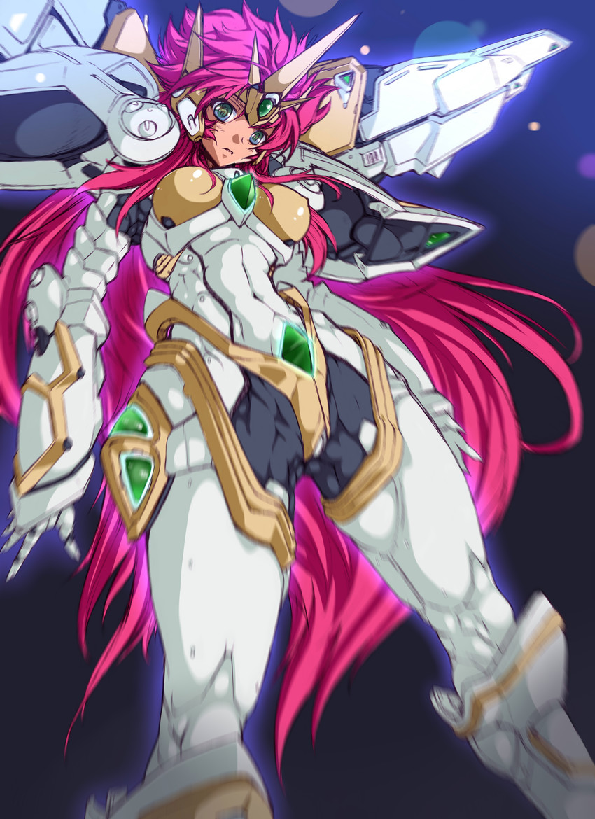 valsione (super robot wars and 2 more) drawn by juubaori_mashumaro