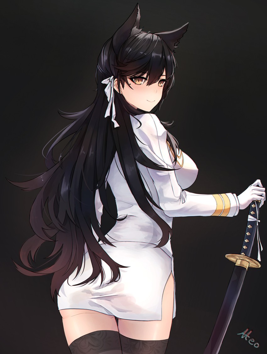 atago (azur lane) drawn by aa-aster