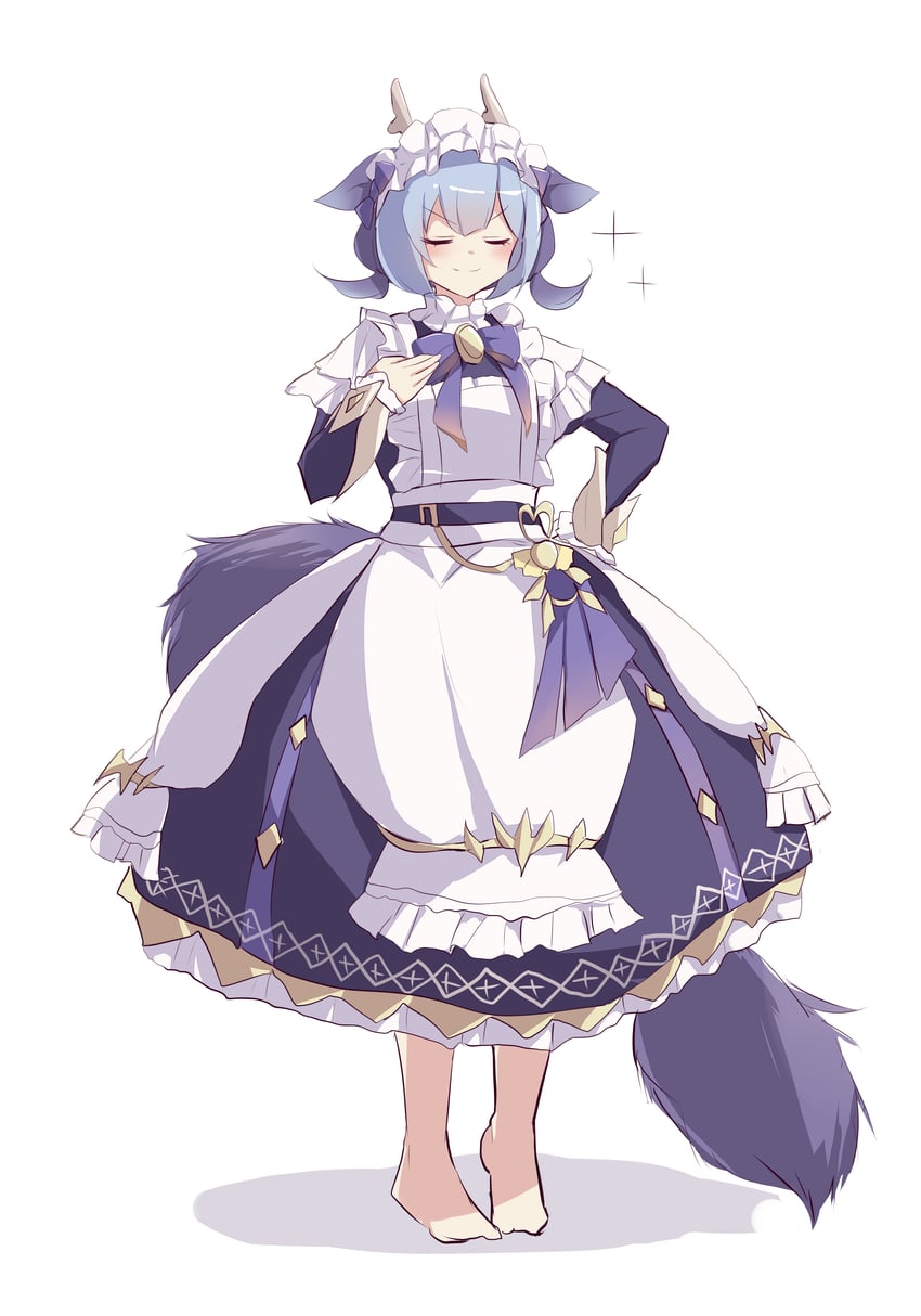 laundry dragonmaid and lady's dragonmaid (yu-gi-oh!) drawn by kanzakietc