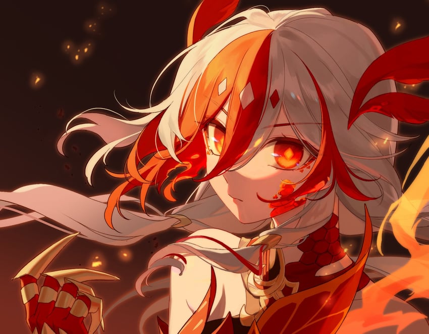 fu hua (honkai and 1 more) drawn by zhaonan