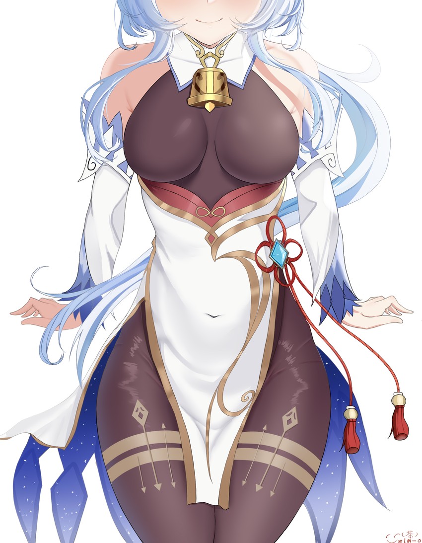 ganyu (genshin impact) drawn by zim-o_(2cy520)