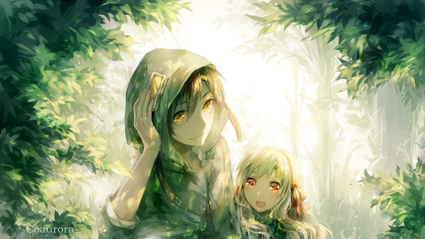 kozakura marry and seto kousuke (kagerou project) drawn by coaurora