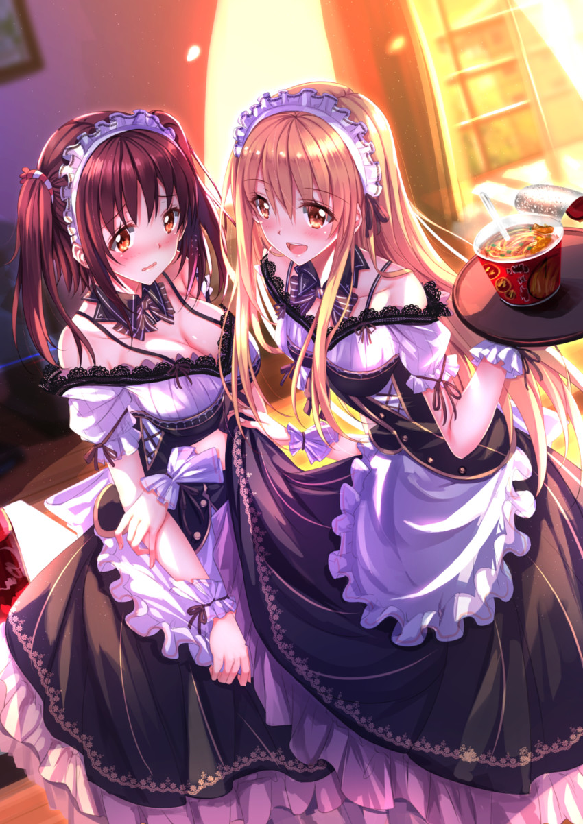 doma umaru and ebina nana (himouto! umaru-chan) drawn by swordsouls