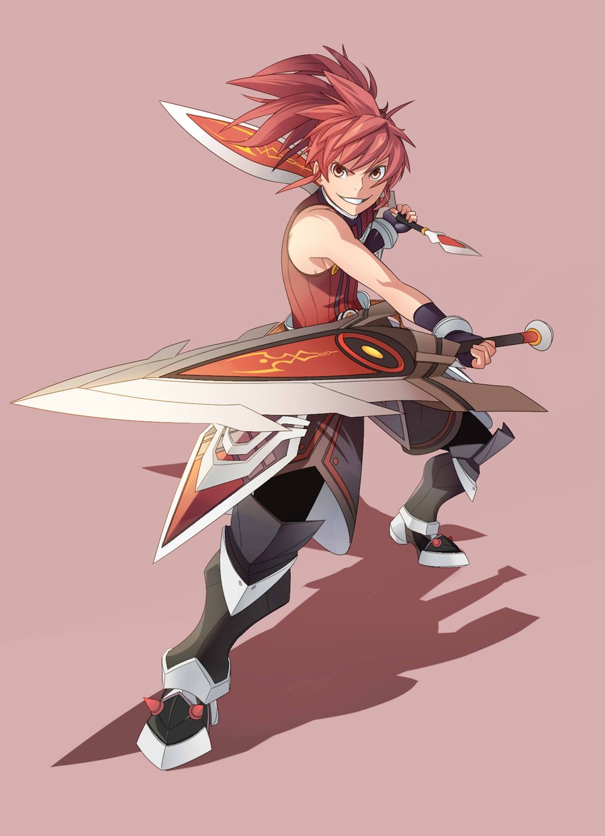 elsword and sheath knight (elsword) drawn by fullluv