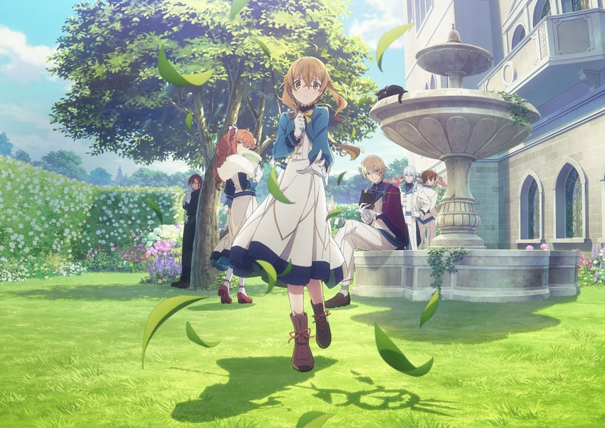 monica everett, nero, felix arc ridill, cyril ashley, and isabelle norton (silent witch)