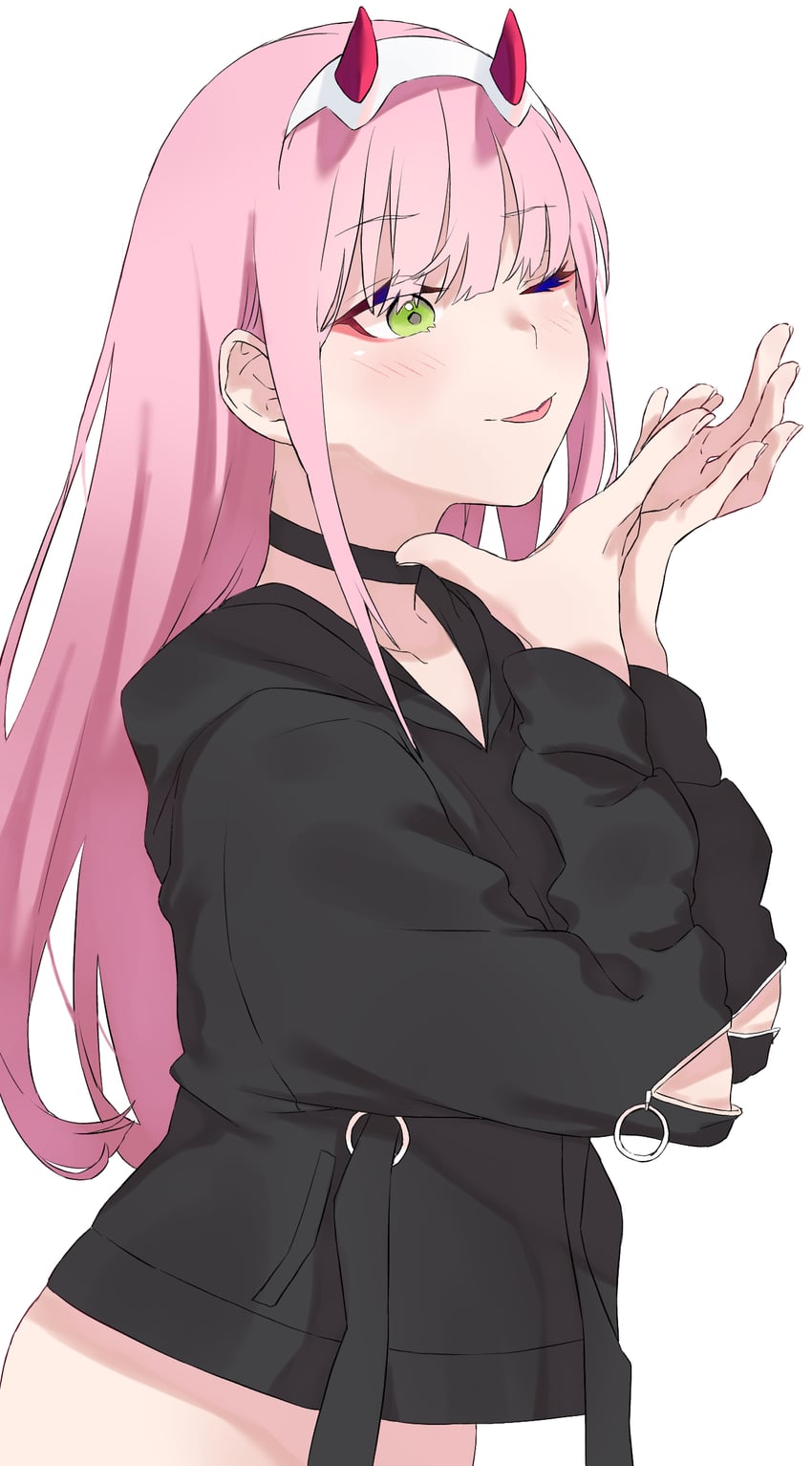 zero two (darling in the franxx) drawn by susukida_(sususabu0710)