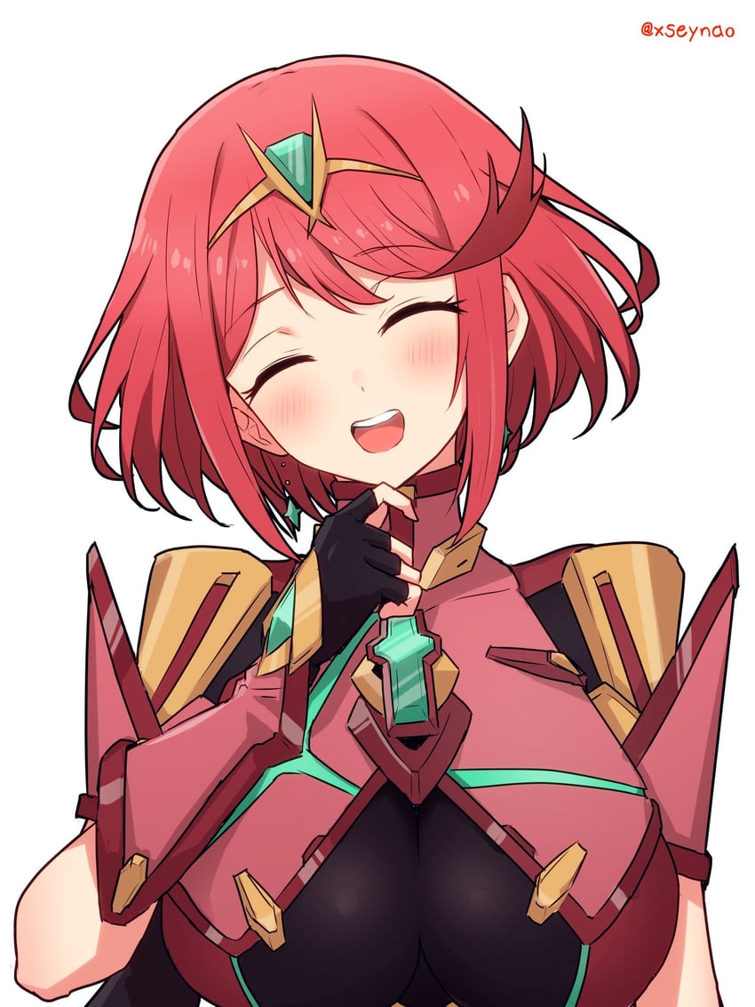 pyra (xenoblade chronicles and 1 more) drawn by mochimochi_(xseynao)