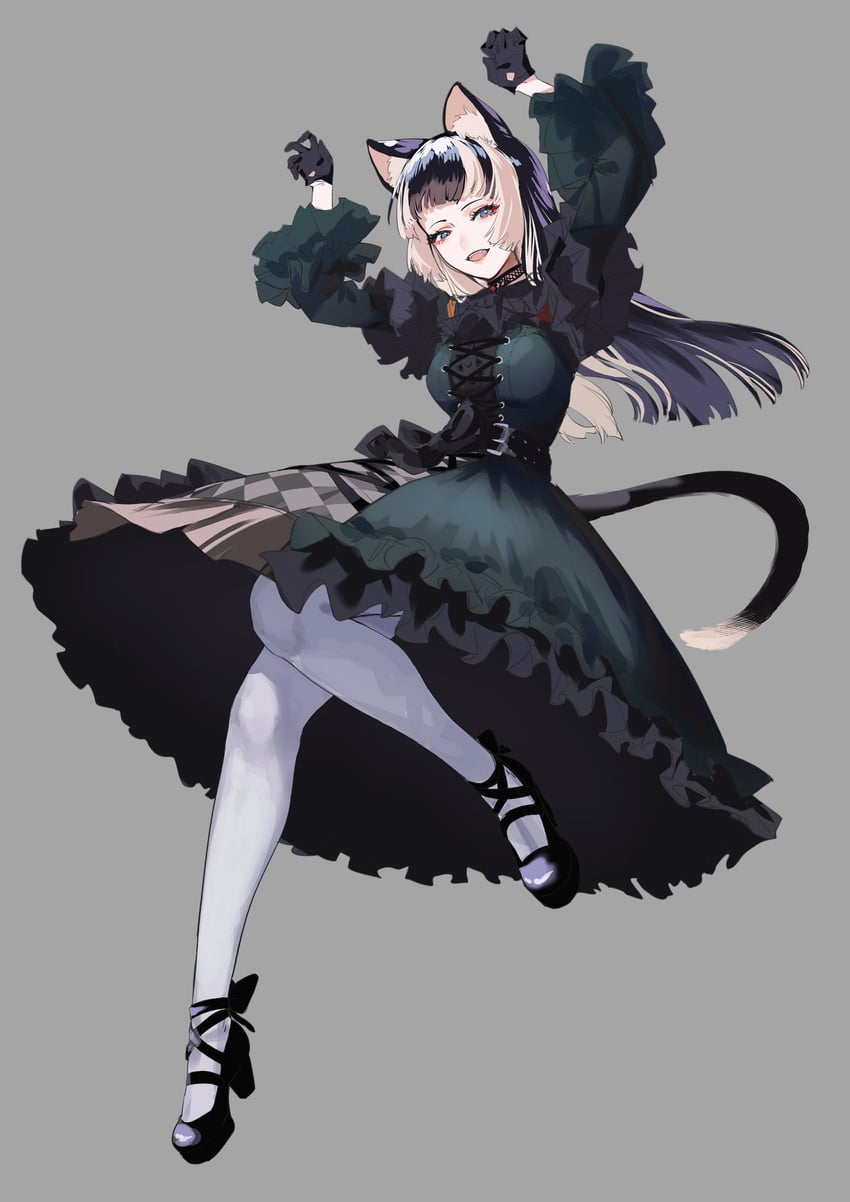 juufuutei raden (hololive and 1 more) drawn by murechika