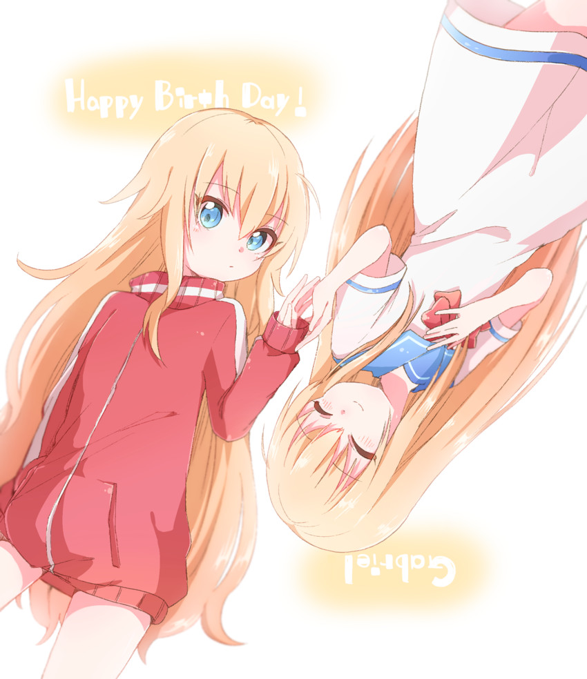 gabriel tenma white (gabriel dropout) drawn by bafarin