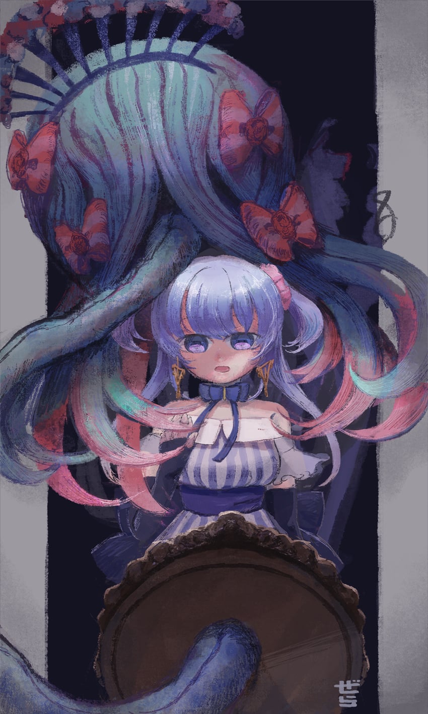minami rena and cendrillon (mahou shoujo madoka magica and 1 more) drawn by gera-magia