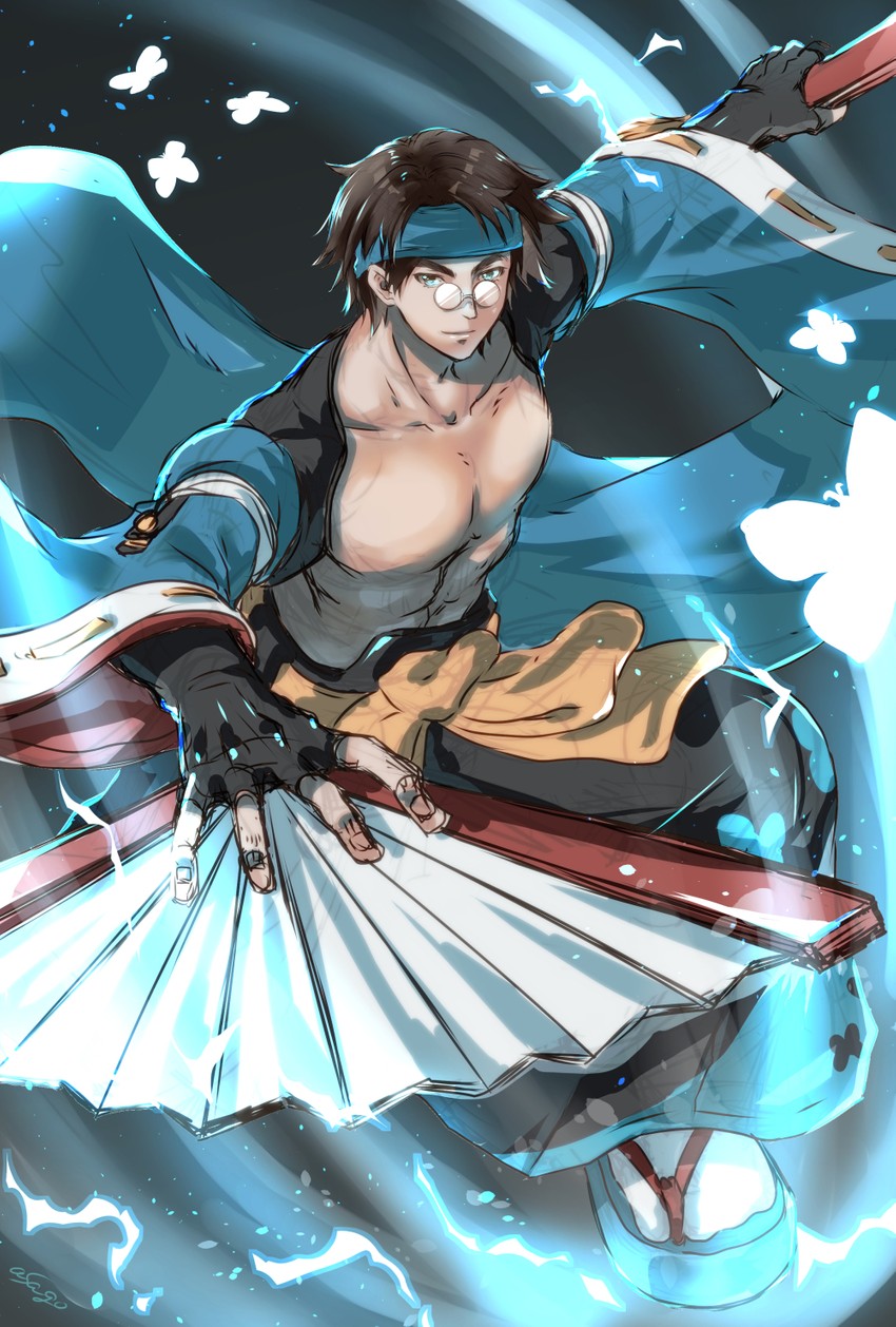 mito anji (guilty gear and 1 more) drawn by asago_ichika