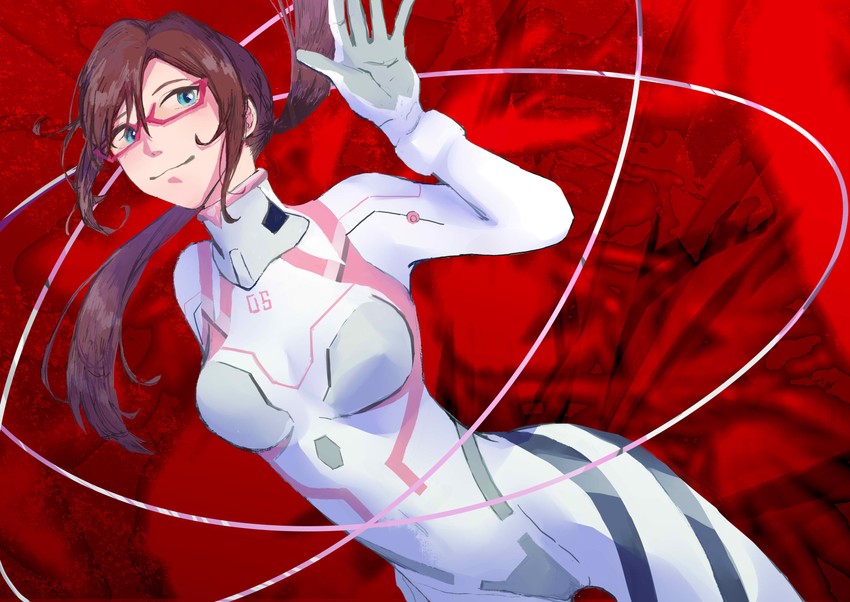 makinami mari illustrious (neon genesis evangelion and 2 more) drawn by r2410