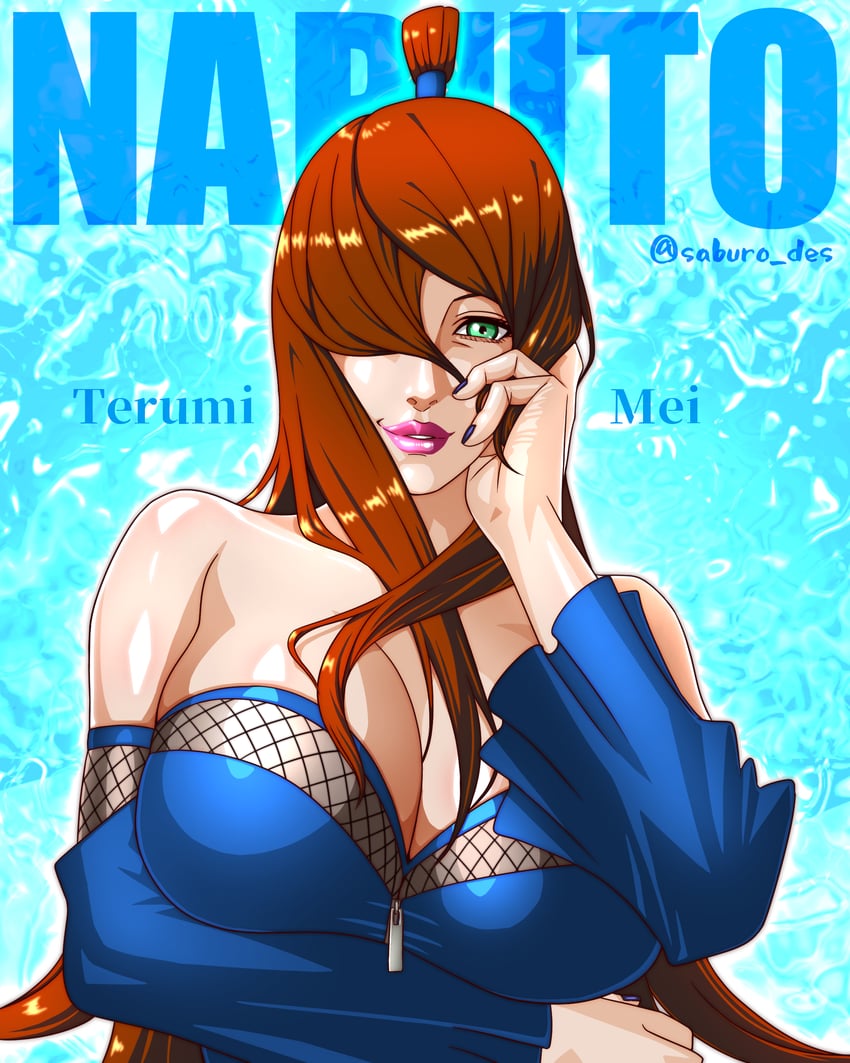 terumi mei (naruto and 1 more) drawn by saburo_des
