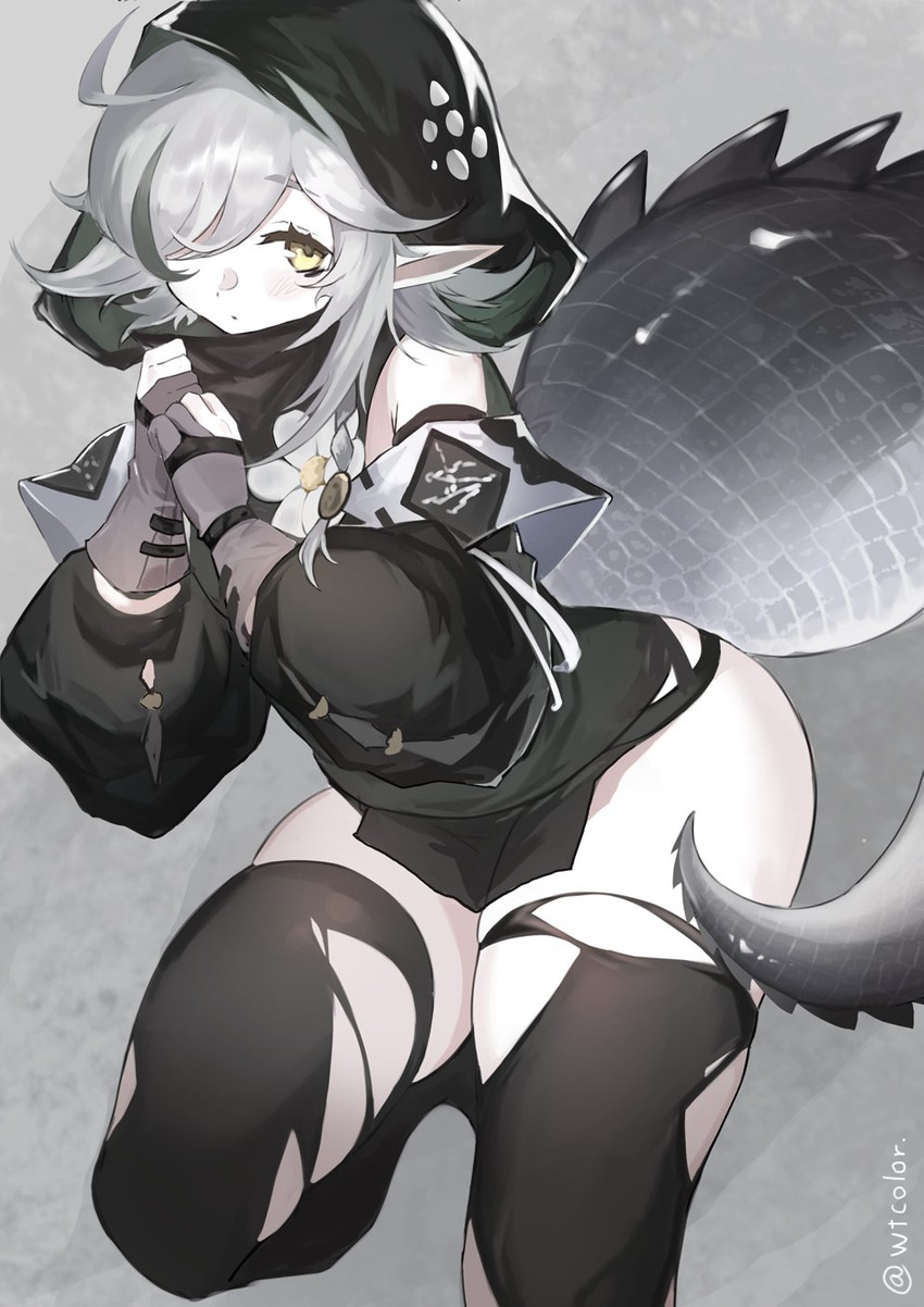 tomimi (arknights) drawn by wtcolor