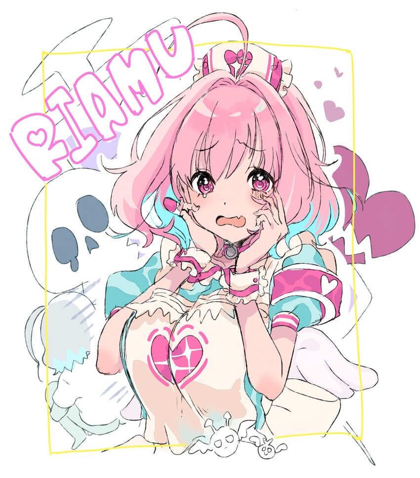 yumemi riamu (idolmaster and 1 more) drawn by fumita_(humita322)