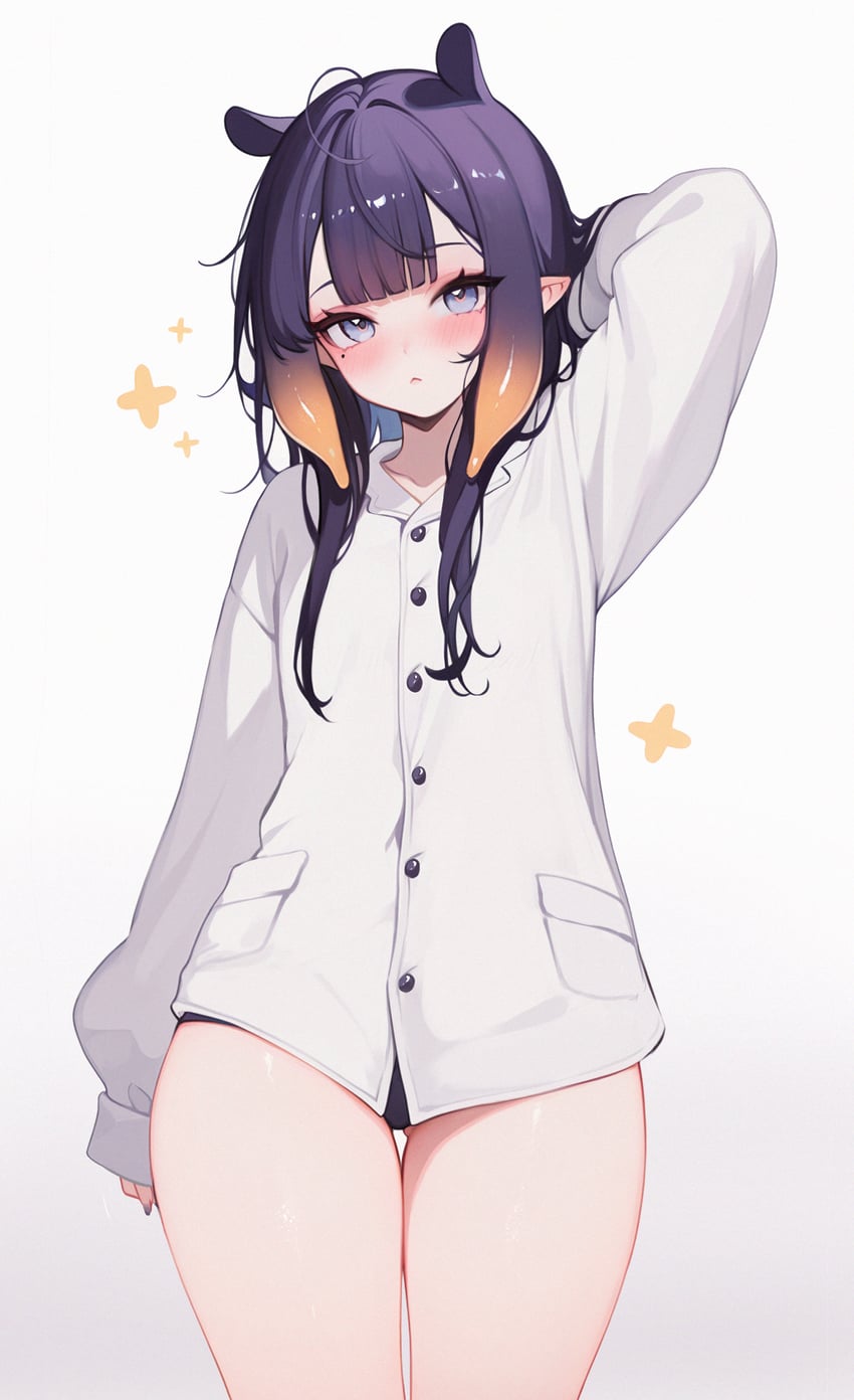ninomae ina'nis (hololive and 1 more) drawn by koahri