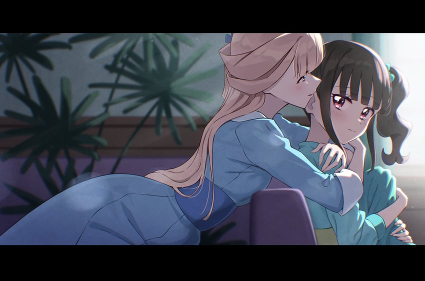 nekoyashiki yuki and nekoyashiki mayu (precure and 1 more) drawn by nuenue