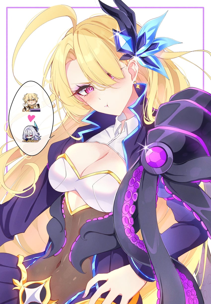 aether and skirk (original and 1 more) drawn by midori_(midori13579)