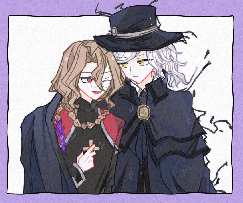 edmond dantes, michael roa valdamjong, and tarantella (fate and 1 more) drawn by user_vpue3848