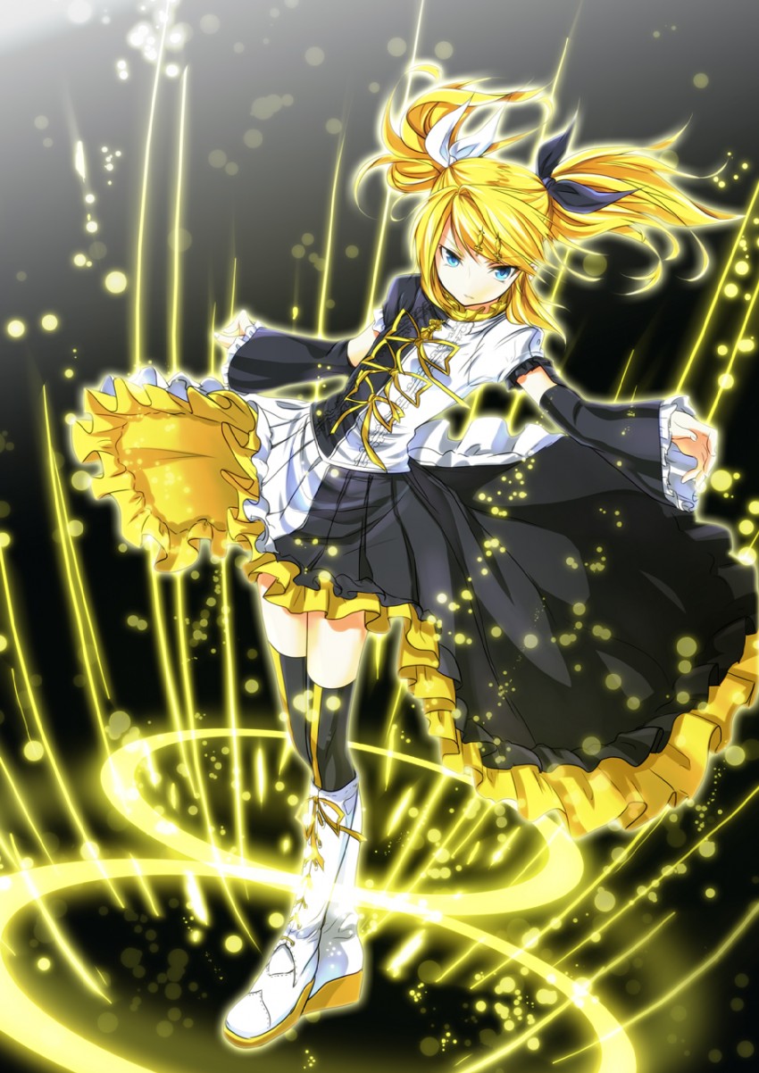 kagamine rin (vocaloid and 1 more) drawn by mtu_(orewamuzituda)