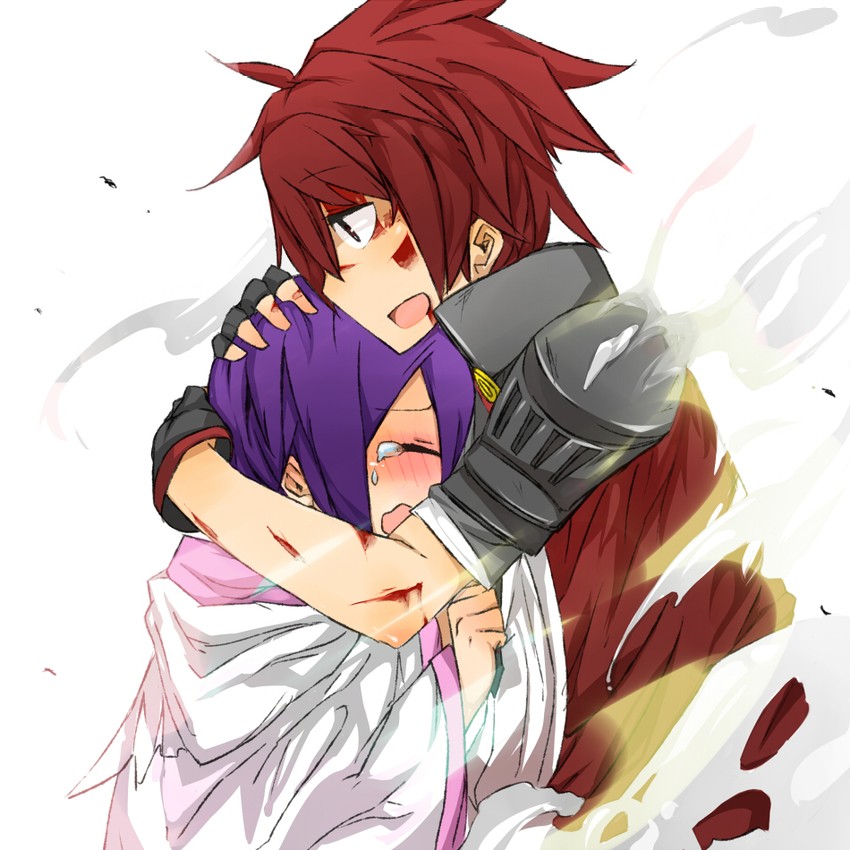 aisha landar and elsword (elsword) drawn by esu_(transc)