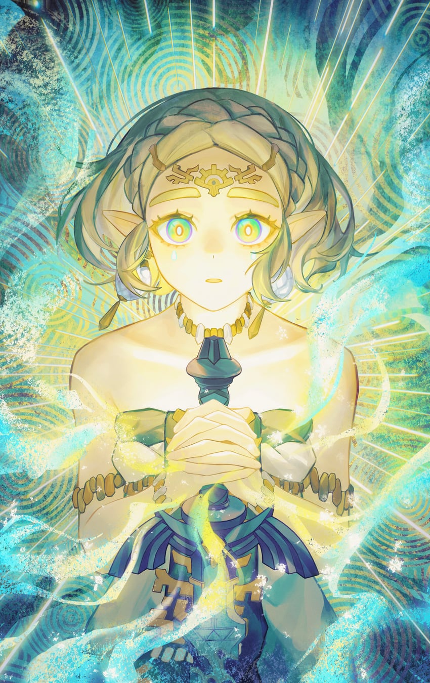 princess zelda (the legend of zelda and 1 more) drawn by chyl